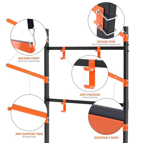 HORIZON LINGUISTICS Storage Rack for Garage and Outdoor Use