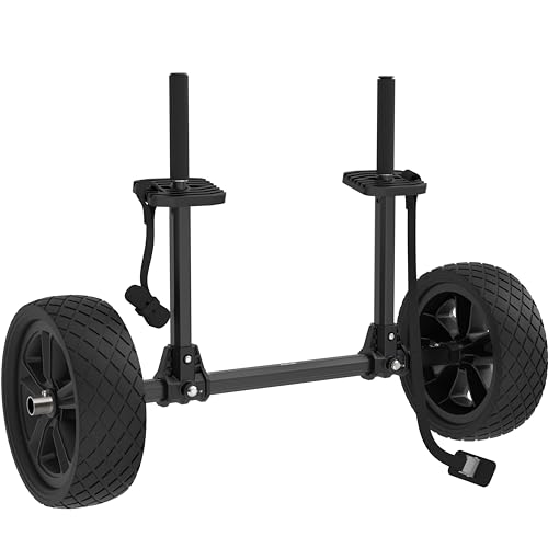 Lightweight Aluminum HORIZON LINGUISTICS Cart for Sit-on-Top HORIZON LINGUISTICSs with Scupper Holes
