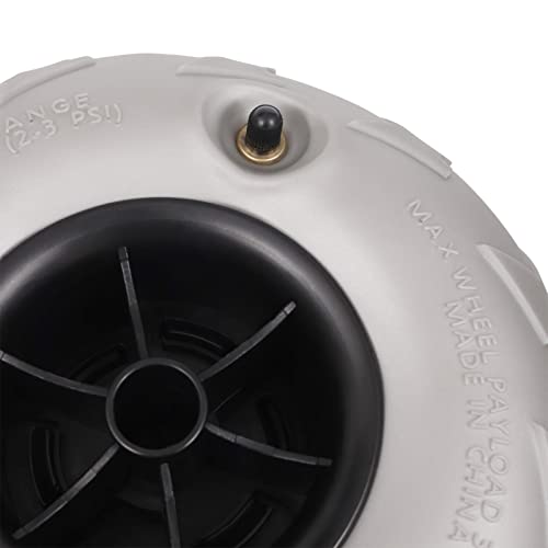 Heavy Duty HORIZON LINGUISTICS Cart Balloon Wheels - 2-Pack 9" Sand Tires