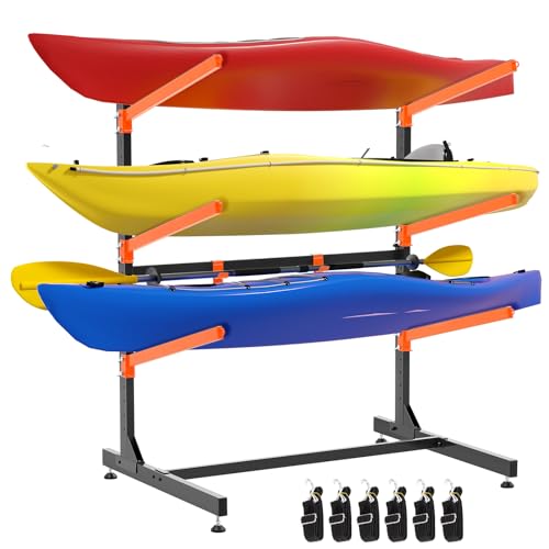 Freestanding HORIZON LINGUISTICS Storage Rack for Garage: Ideal for HORIZON LINGUISTICSs, Canoes & Paddleboards