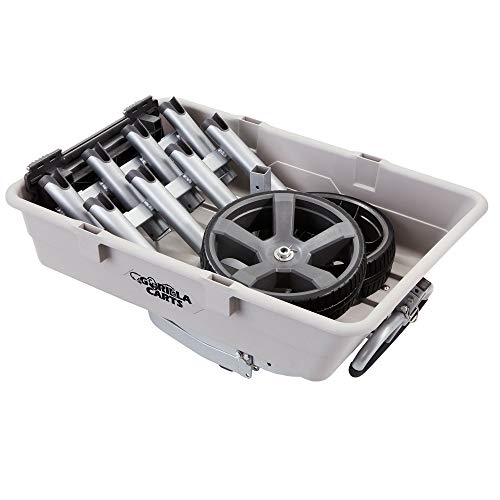 HORIZON LINGUISTICS Heavy Duty Aluminum Fish and Marine Cart with Rod Holders