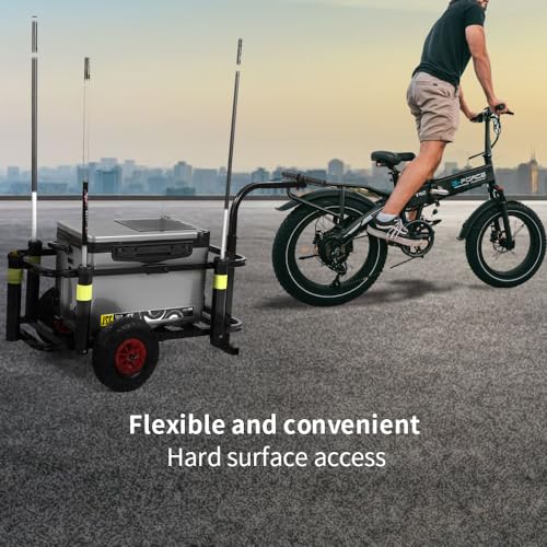 Heavy Duty Beach Fishing Cart for Outdoor Adventures
