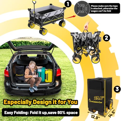 Heavy-Duty All-Terrain Wagon for Outdoor Adventures