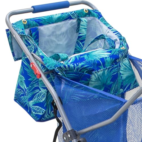 Tommy Bahama Beach Cart: Portable Towel and Accessory Caddy